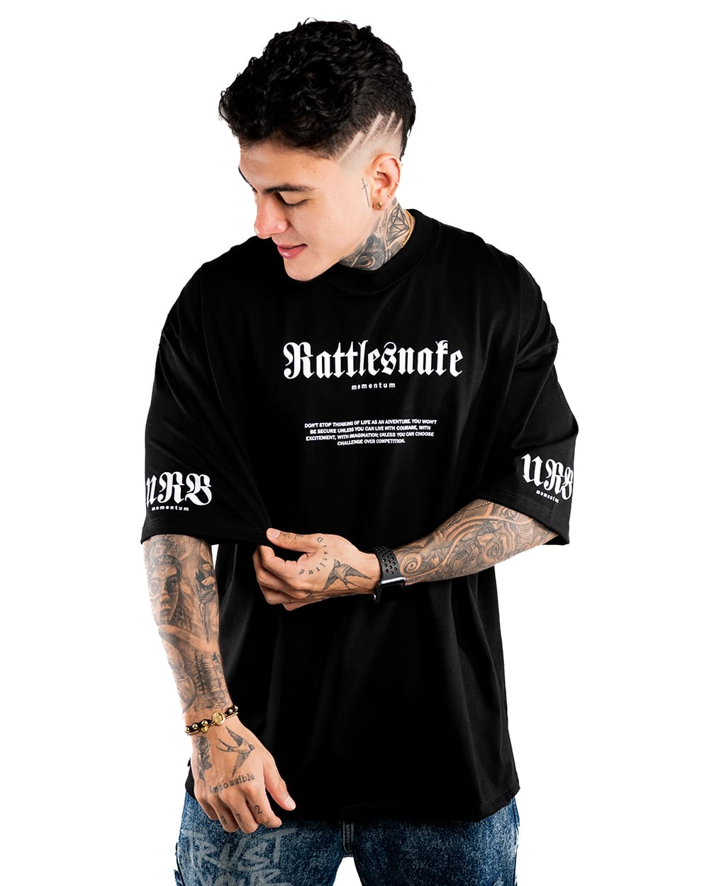 CAMISETA OVERSIZE H ALTO GRAMAJE HAZARD