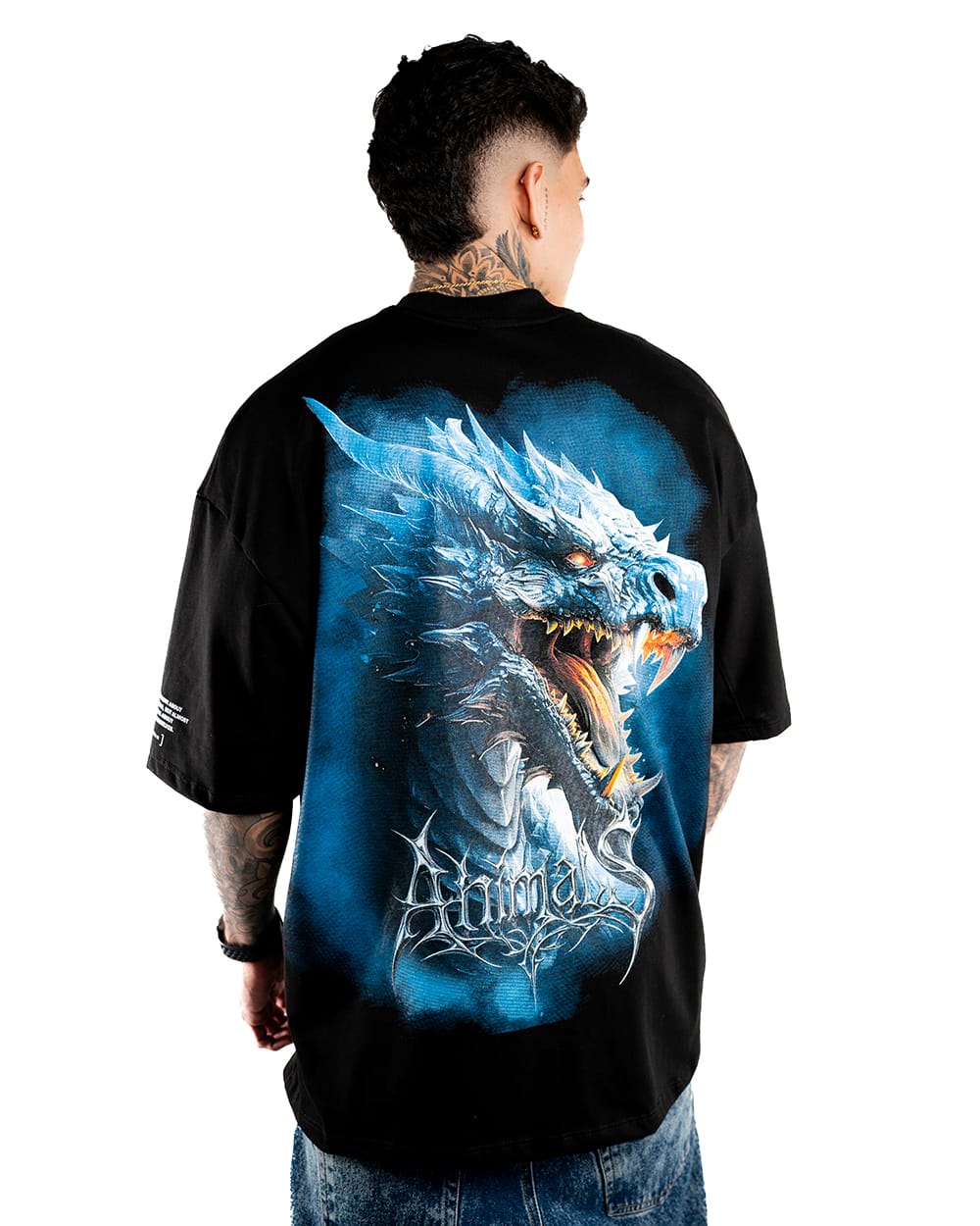 CAMISETA OVERSIZE H ALTO GRAMAJE ANIMALS