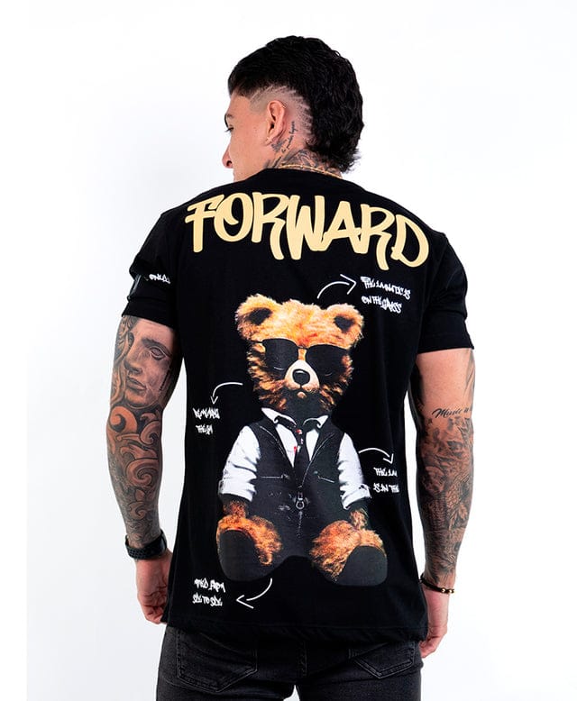 CAMISETA H NEGRA OSO FORWARD