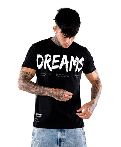 CAMISETA H NEGRA DREAMS