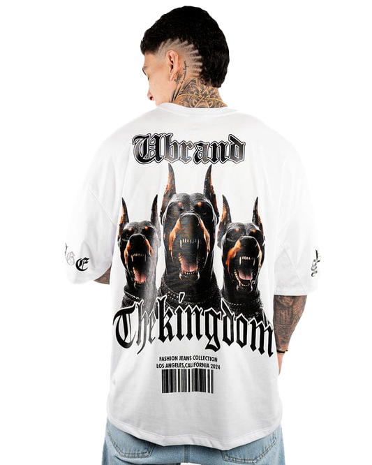 CAMISETA OVERSIZE H DOBERMAN ALTO GRAMAJE