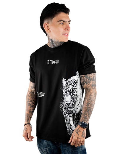 CAMISETA H PESADA DFF LEOPARDO FUEGO