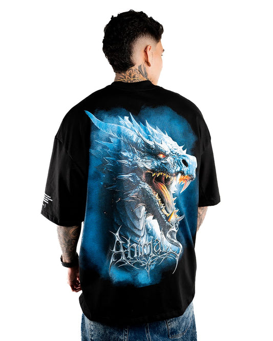 CAMISETA OVERSIZE H ALTO GRAMAJE ANIMALS