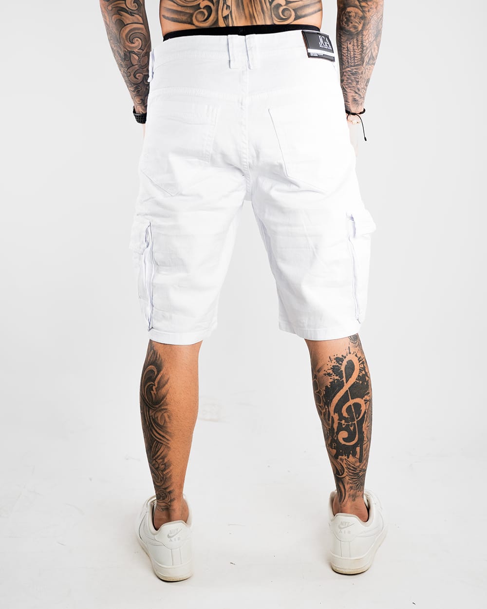 BERMUDA OVERSIZE H BLANCO CARGO